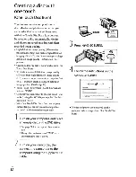 Preview for 32 page of Sony HDR-CXS2O Operating Manual