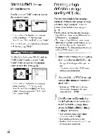 Preview for 34 page of Sony HDR-CXS2O Operating Manual