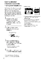 Preview for 56 page of Sony HDR-CXS2O Operating Manual