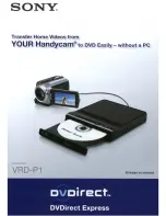 Preview for 84 page of Sony HDR-CXS2O Operating Manual