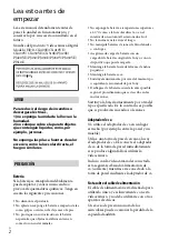 Preview for 2 page of Sony HDR-PJ430V (Spanish) Manual De Instrucciones