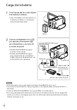 Preview for 16 page of Sony HDR-PJ430V (Spanish) Manual De Instrucciones