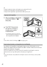 Preview for 24 page of Sony HDR-PJ430V (Spanish) Manual De Instrucciones