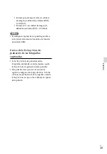 Preview for 39 page of Sony HDR-PJ430V (Spanish) Manual De Instrucciones