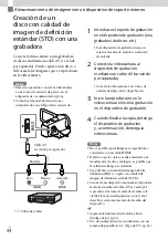 Preview for 44 page of Sony HDR-PJ430V (Spanish) Manual De Instrucciones