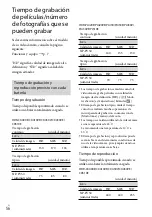 Preview for 56 page of Sony HDR-PJ430V (Spanish) Manual De Instrucciones