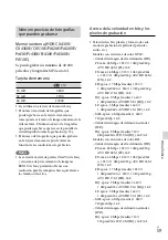 Preview for 59 page of Sony HDR-PJ430V (Spanish) Manual De Instrucciones