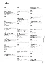 Preview for 73 page of Sony HDR-PJ430V (Spanish) Manual De Instrucciones