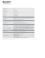 Preview for 5 page of Sony HDR-PJ810/B Features & Specifications