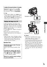 Preview for 15 page of Sony HDR-SR10D - High Definition Avchd 120gb Hdd Handycam? Camcorder Operating Manual