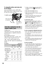 Preview for 10 page of Sony HDR-SR5/C Operating Manual