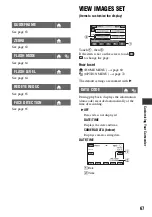 Preview for 67 page of Sony HDR-TG1 Handbook