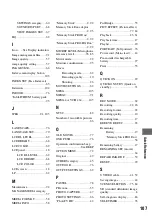 Preview for 107 page of Sony HDR-TG1 Handbook