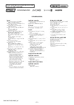 Preview for 2 page of Sony HDR TG1E - Handycam Camcorder - 1080i Service Manual