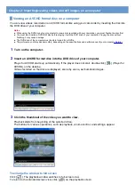 Preview for 13 page of Sony HDR UX1 - AVCHD 4MP High-Definition DVD Camcorder First Step Manual