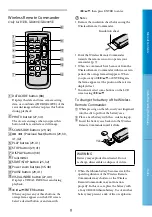 Предварительный просмотр 9 страницы Sony HDR XR 105 E User Manual