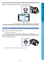 Предварительный просмотр 27 страницы Sony HDR XR 105 E User Manual