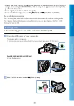 Предварительный просмотр 33 страницы Sony HDR XR 105 E User Manual