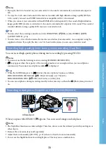 Предварительный просмотр 36 страницы Sony HDR XR 105 E User Manual