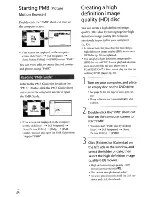 Preview for 34 page of Sony HDR-XR1 00 Operating Manual