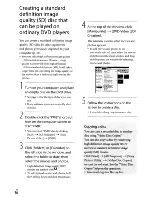 Preview for 36 page of Sony HDR-XR1 00 Operating Manual