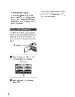 Preview for 46 page of Sony HDR-XR1 00 Operating Manual