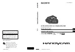 Sony HDR-XR100 Operating Manual предпросмотр