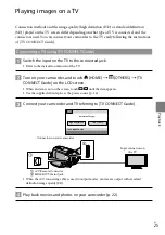 Предварительный просмотр 25 страницы Sony HDR-XR100 Operating Manual