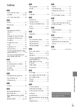 Предварительный просмотр 65 страницы Sony HDR-XR100 Operating Manual