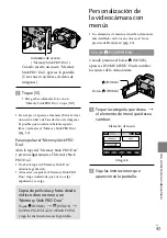 Предварительный просмотр 107 страницы Sony HDR-XR100 Operating Manual