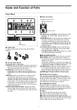 Предварительный просмотр 6 страницы Sony HDRC-4000 Operation Manual