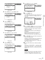 Preview for 49 page of Sony HDV HVR-1500 Operating Instructions Manual