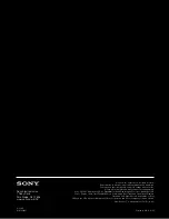 Preview for 10 page of Sony HDV HVR-A1U Brochure & Specs