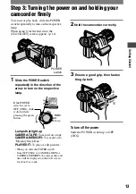 Preview for 13 page of Sony HDV HVR-A1U Operating Manual