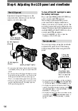 Preview for 14 page of Sony HDV HVR-A1U Operating Manual