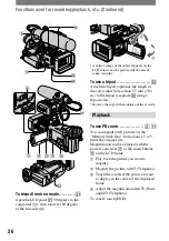 Preview for 26 page of Sony HDV HVR-A1U Operating Manual