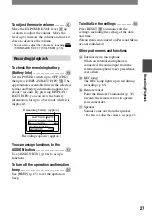 Preview for 27 page of Sony HDV HVR-A1U Operating Manual