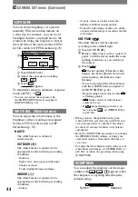 Preview for 44 page of Sony HDV HVR-A1U Operating Manual