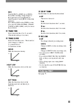 Preview for 55 page of Sony HDV HVR-A1U Operating Manual