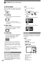 Preview for 64 page of Sony HDV HVR-A1U Operating Manual