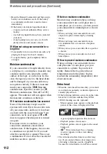 Preview for 112 page of Sony HDV HVR-A1U Operating Manual