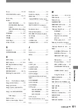 Preview for 121 page of Sony HDV HVR-A1U Operating Manual