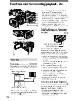 Предварительный просмотр 330 страницы Sony HDV HVR-A1U Service Manual