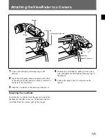 Предварительный просмотр 23 страницы Sony HDVF-20A Operation Manual