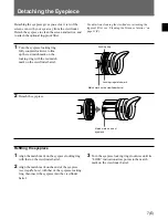 Предварительный просмотр 25 страницы Sony HDVF-20A Operation Manual