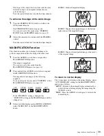 Предварительный просмотр 39 страницы Sony HDVF-EL100 Operation Manual