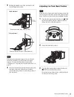 Предварительный просмотр 37 страницы Sony HDVF-EL70 Operation Manual