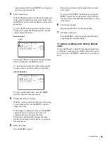 Предварительный просмотр 43 страницы Sony HDVF-EL70 Operation Manual