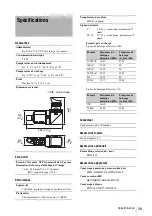 Preview for 39 page of Sony HDVF-L10 Operation Manual