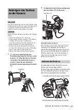 Preview for 47 page of Sony HDVF-L10 Operation Manual